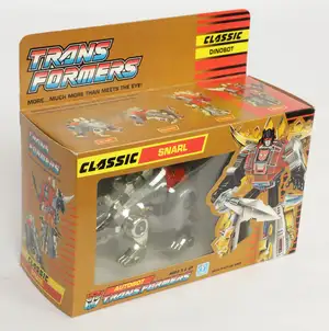 Hasbro 1990 Transformers Classic Dinobot Snarl