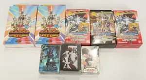 Ban Dai, Jasco & Similar, a Sealed Group of Mixed Trading Card Game Boxes