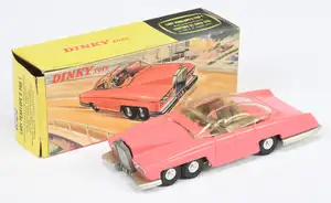 Dinky Toys 100 "Thunderbirds" FAB1 Rolls Royce - Pink including roof slides, gold interior