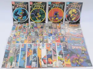 DC Comics, The Demon (Vol. 2) & (Vol. #3) Comics (Etrigan).  Consisting of The Demon (Vol. 2) #1 to #4 Complete Mini-Series & The Demon (Vol. 3) #0 to #58 & An