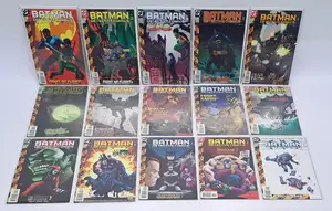 DC Comics, Detective Comics #727 to #741, ‘No Man’s Land’ issues, Batman related.  Includes #734 Second Appearance of Cassandra Cain (Batgirl) & #737 Thi