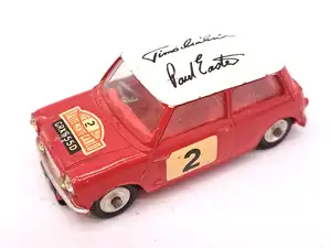 Corgi, unboxed No.321 BMC Mini Cooper S "Rallye Monte Carlo"