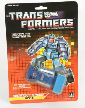 Hasbro 1987 Transformers Sparkabot Autobot Fizzle
