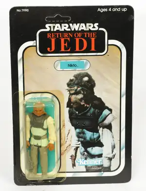 Kenner Star Wars vintage 3.75 inch action figure Nikto ROTJ 79A.