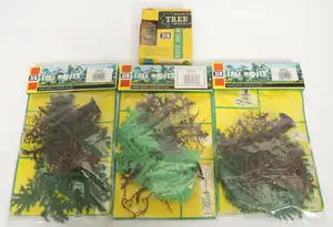 Britains - 'Tree Models' Range - A Group of Sealed Sets. Comprising: 3 x set 1822 'Oak Tree' & set 1814 'Date Palm'.