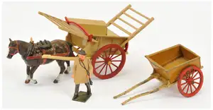 Britains Home Farm Series - Model No. 4F 'Tumbrel Cart', Unboxed