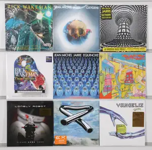 New Vinyl: A collection of progressive rock, ambient, and electronic albums featur…
