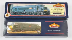 Bachmann pair of BR blue Diesel Locomotives comprising of