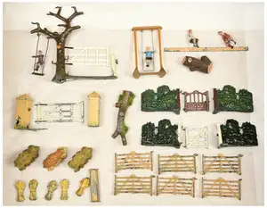 Britains Home Farm - A Group of Lead Farm Figures & Accessories