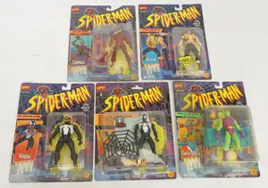 ToyBiz Spider-Man carded figure group