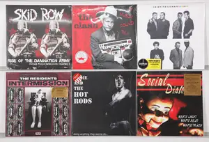 New Vinyl: A selection of punk, alternative, and hard rock LPs featuring limited edition reissues and Record Store Day exclusives