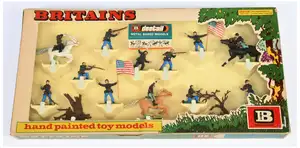 Britains Deetail - Set No. 7456 'Federal Forces', Boxed. Issued 1971 only. Appears complete & unused.