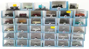 Oxford Diecast, a boxed 1:76 scale group to include 76RP001 Rover P6 in Green, 76RRP3001Rolls-Royce Phantom III in Black and similar
