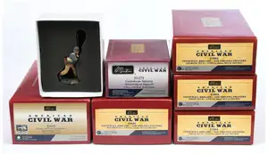 Britain American Civil War Boxed Models x6 Includes: 2 x Set 17804 '5th Virginia Infantry Firing Set #1', Set 17803 '5th Virginia Infantry Charging Set #1', Se