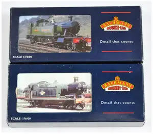 Bachmann Branchline OO gauge pair of ex GWR tank locomotives, comprising
