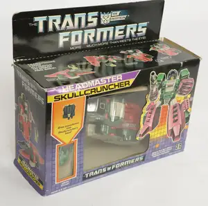 Hasbro 1986 Transformers Headmaster Skullcruncher with Grax trainer