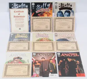 Dynamic Forces & Dark Horse Comics, Buffy the Vampire Slayer & related Comics & Signed Comics.  Includes Buffy the Vampire Slayer Graphic Novel Signed by Actor