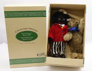 Steiff Dollyland Jolly Golly and Bear Set