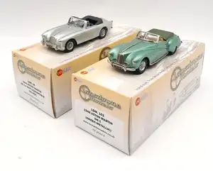Lansdowne Models, a boxed 1:43 scale pair comprising of LDM.96 1956 Aston Martin DB 2-4 MkII Convertible in Silver along with LDM.102 1948 Aston Martin DB1 in 