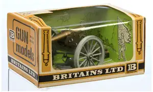 Britains - 'American Civil War' Theme, Comprising: Set 9726 'American Civil War Field Piece', Boxed.