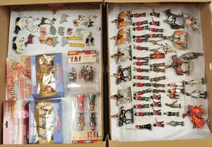 Del Prado, Blue-Box, Britains & Similar Makers - A Large Group of boxed and loose figures & animals, Varying in Scale and Theme (Primarily British/ Napoleonic)