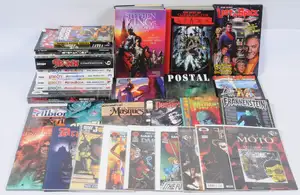 Image Comics & similar, Hardback & Paperback Graphic Novels & Comics, Spawn, Astro City, Lost in Space, Stephen King’s Dark Tower & similar.  Although unchec