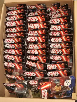 Hasbro Star Wars modern carded 3.75 inch action figures from Force Awakens - full range x38