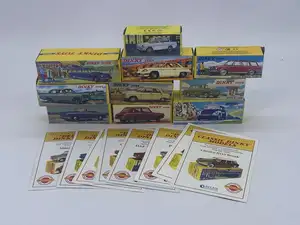 Dinky Toys (Atlas Editions), a boxed group of Dinky Models to include Citroën ID19 Break, Peugeot 204 and Simca 1500, together with DAF, Opel Rekord, Cabriole