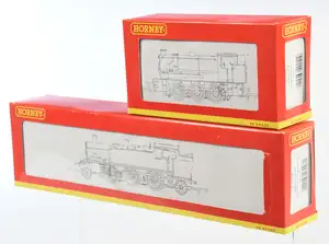 Hornby (China) OO gauge pair of steam locomotives, comprising