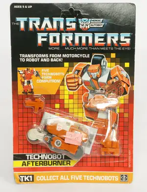 Hasbro 1987 Transformers Technobot Afterburner