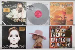 New Vinyl: A selection of contemporary and classic pop and pop-rock albums featuring several audiophile Music on Vinyl pressings. Notable artists include Lady 
