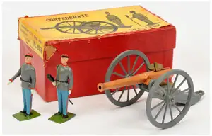 Britains 'American Civil War 1862' Range - Set No. 2058 'Confederate Artillery', Boxed
