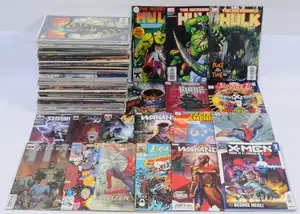 Marvel Comics, The Incredible Hulk, Shang-Chi, The Eternals, Captain America, X-Men & similar. Although unchecked for completeness condition generally appears 