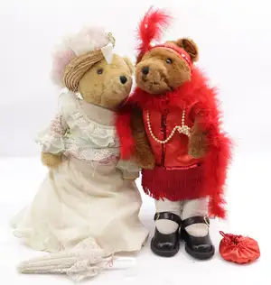 Deans Rag Book Lakeland Bear pair