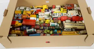 Matchbox, a Unboxed Group of Diecast Vehicles.