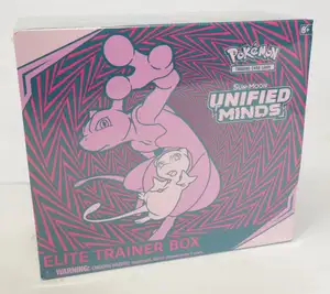The Pokemon Company, a Sealed Sun & Moon Unified Minds Elite Trainer Box.