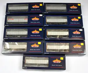 Bachmann OO Gauge group of 9x VGA Vans in various Liveries (see photo).