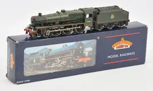 Bachmann OO gauge pair of 4-6-0 in BR livery, comprising