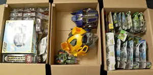 Quantity of mixed action figures and similar