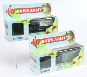 Corgi "Dad's Army" A Pair - (1) 18501 "W.Hodges" Van and (2) 09002 "J.Jones"