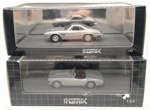 Matrix, a boxed pair of 1:43 scale Aston Martin models comprising of MX10108-011 Aston Martin DB 2.4 Touring Spyder 1956 in Metallic Silver and numbered 171 of