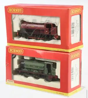 Hornby (China) OO gauge pair of Tank locomotives, comprising
