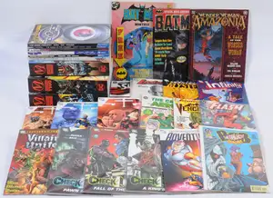 DC Comics, Trade Paperback Graphic Novels & Comics, Batman, The Flash, Checkmate, Milestone Universe & similar.  Although unchecked for completeness condition 