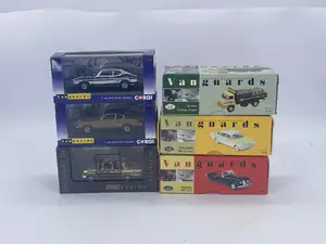 Corgi and Lledo Vanguards, a boxed group of die-cast model vehicles to include Ford Capri Mk1 Chrome Vanguards Club Special, Ford Capri Mk1 2000GT XLR Tawny Me