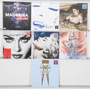 New Vinyl: Pop collection featuring studio albums and compilations from Madonna. This selection includes various modern reissues and career-spanning hits from 