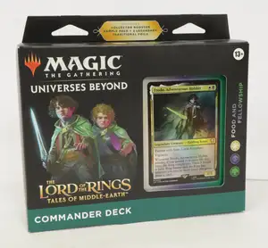 Wizards of the Coast, a Sealed Magic  The Gathering Universes Beyond The Lord of the Rings Tales of Middle-Earth Commander Deck