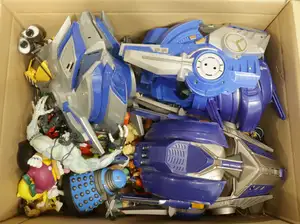 A Mixed Unboxed Group of TV & Film Collectibles.