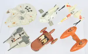 Kenner Star Wars vintage Die Cast ships / vehicles x6: