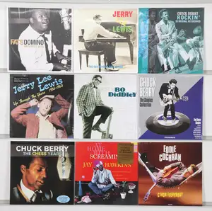 New Vinyl: Collection of rock 'n' roll and rhythm and blues vinyl, featuring a selection of audiophile and limited edition pressings