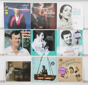 New Vinyl: A collection of folk, pop, and vocal records featuring notable artists and contemporary reissues